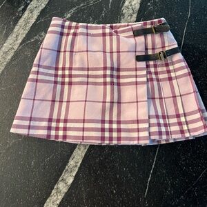Burberry kids skirt plum/lavender size 6